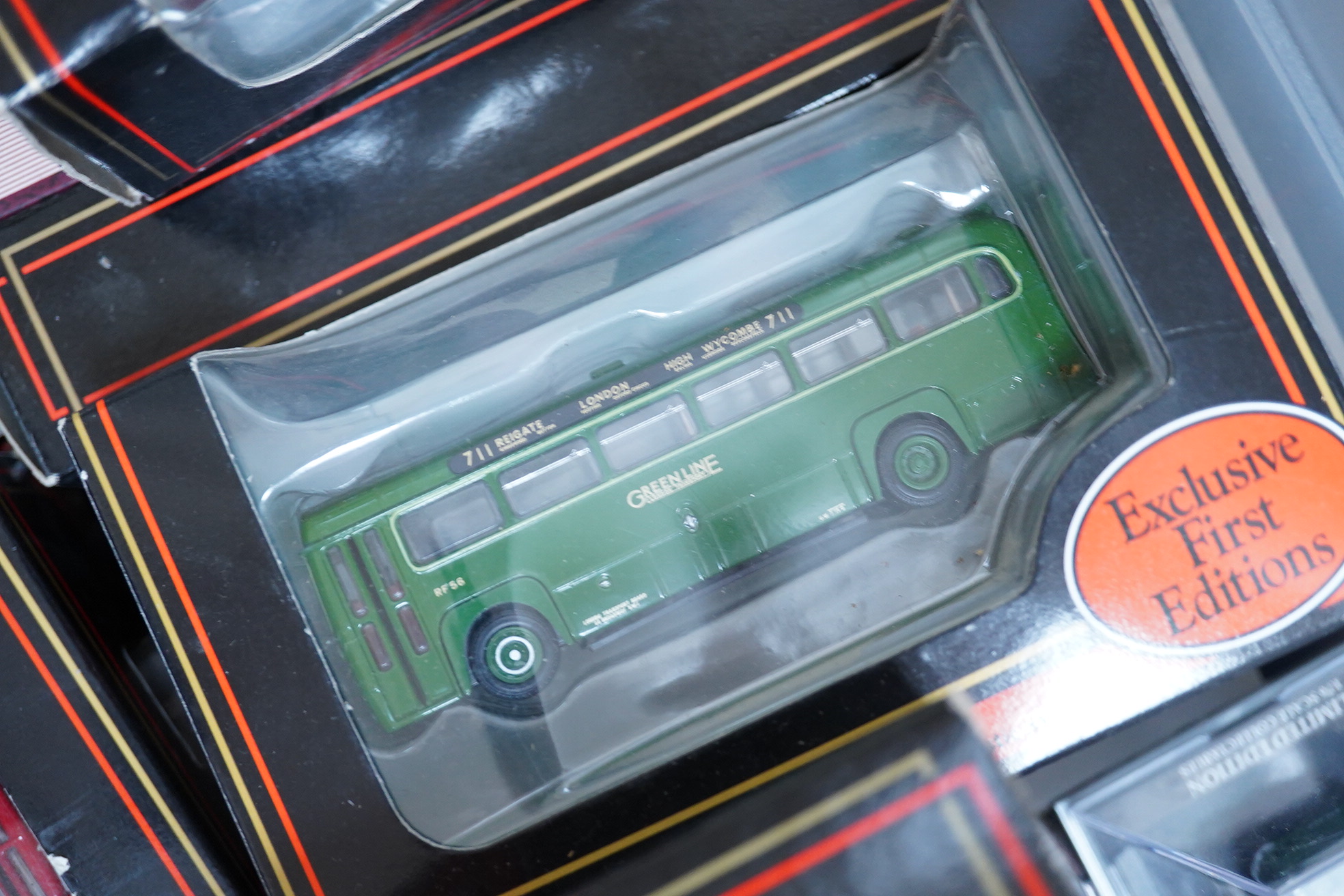 Thirty-seven boxed EFE and Corgi OOC buses, coaches and trolley buses, and sets, operators include; London Transport, Brighton & Hove, Grey Green, Southdown, Portsmouth, Southern Vectis, etc.